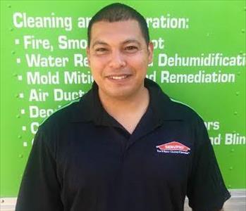 Martin Garcia, team member at SERVPRO of Glendora / San Dimas
