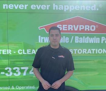 Diego Vargas, team member at SERVPRO of Glendora / San Dimas